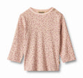 WHEAT Ribbed Floral L/S