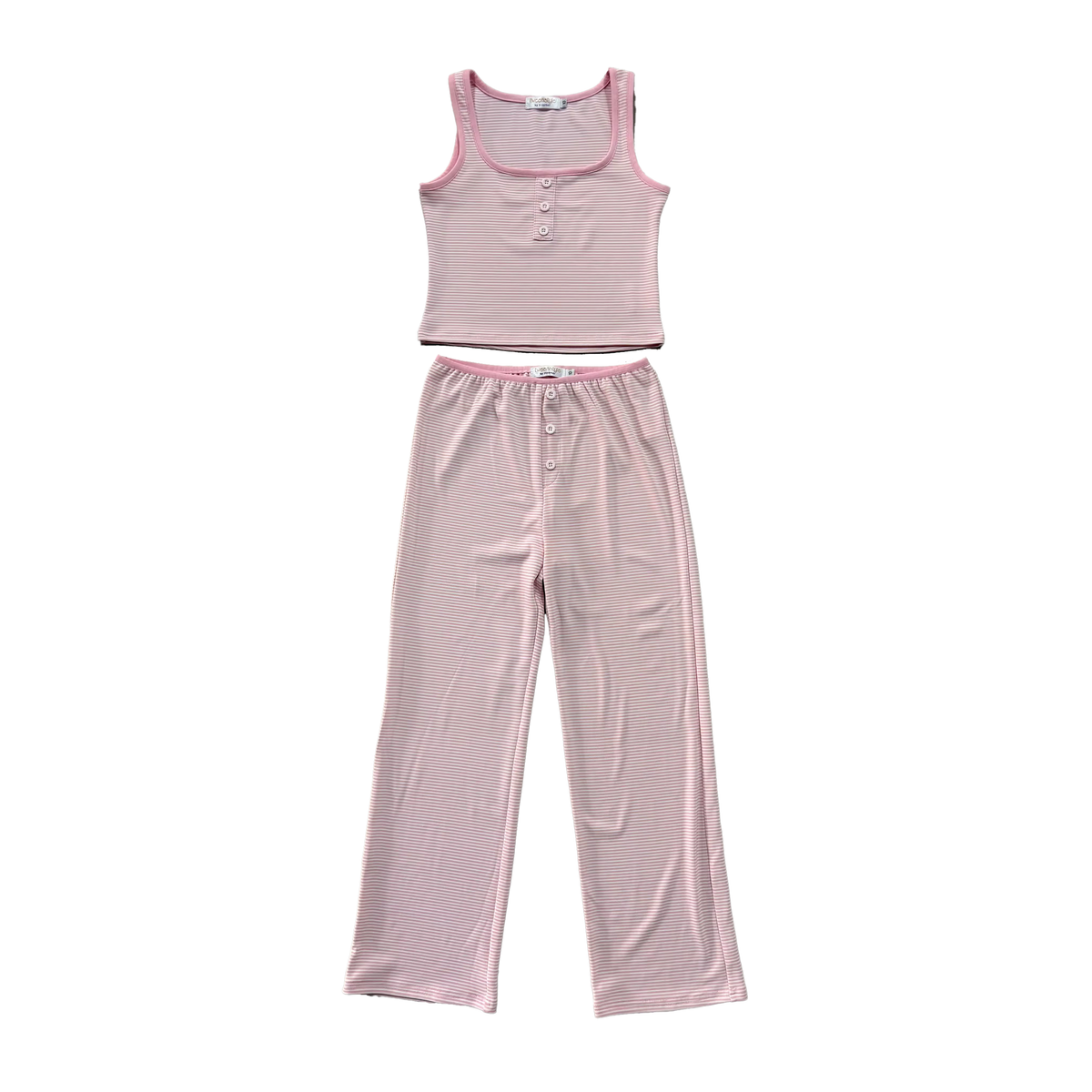 Tweenstyle Pink Stripe PJ Set