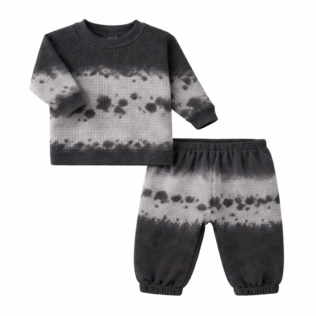 Paige Lauren Chunky Thermal Baggy Sweat Set