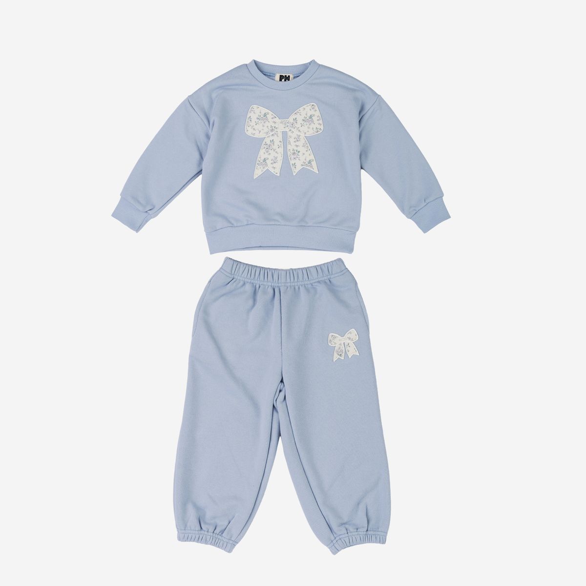 Karina Bow Sweatshirt Set