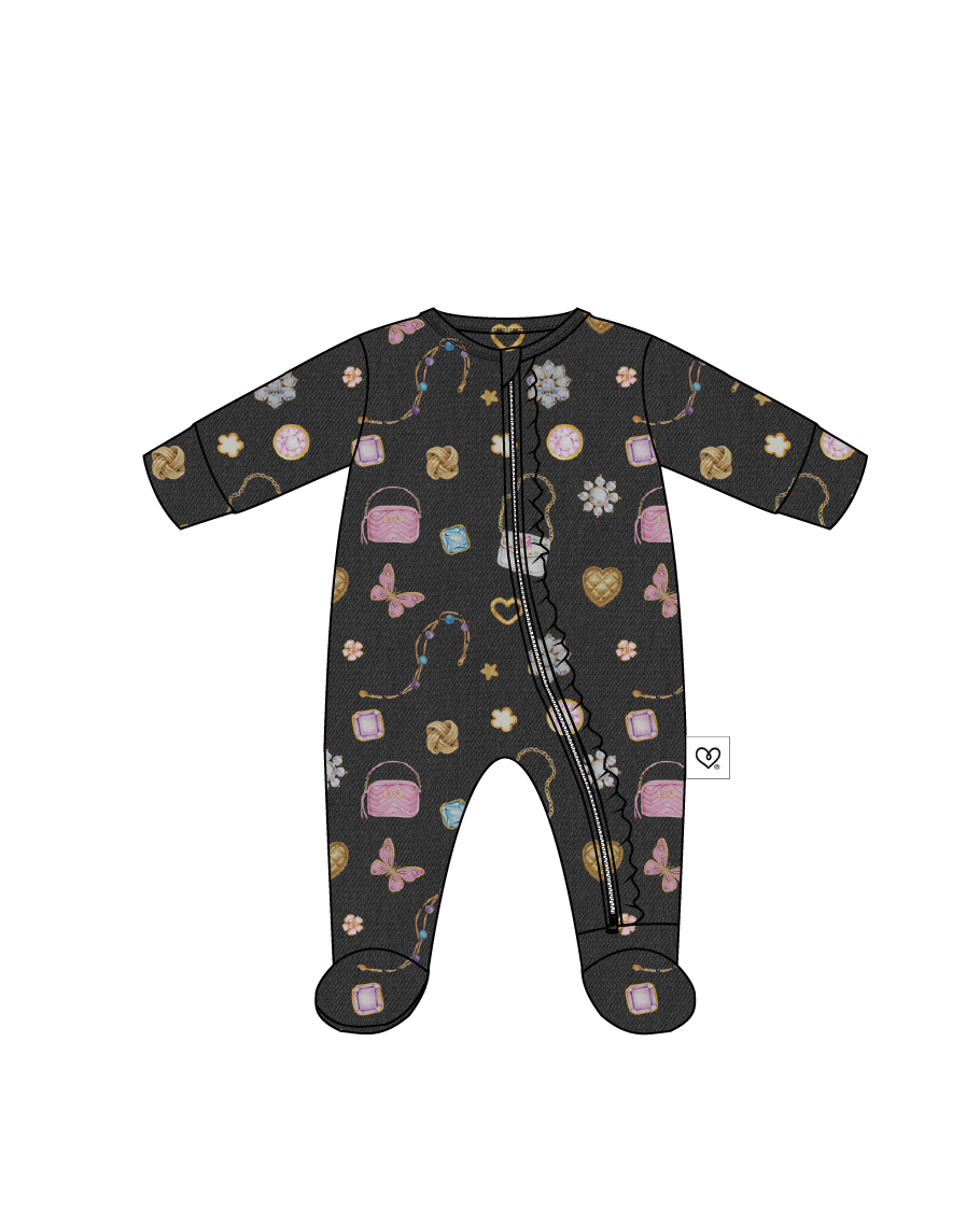 Lev Baby Shiloh Zipper Footie