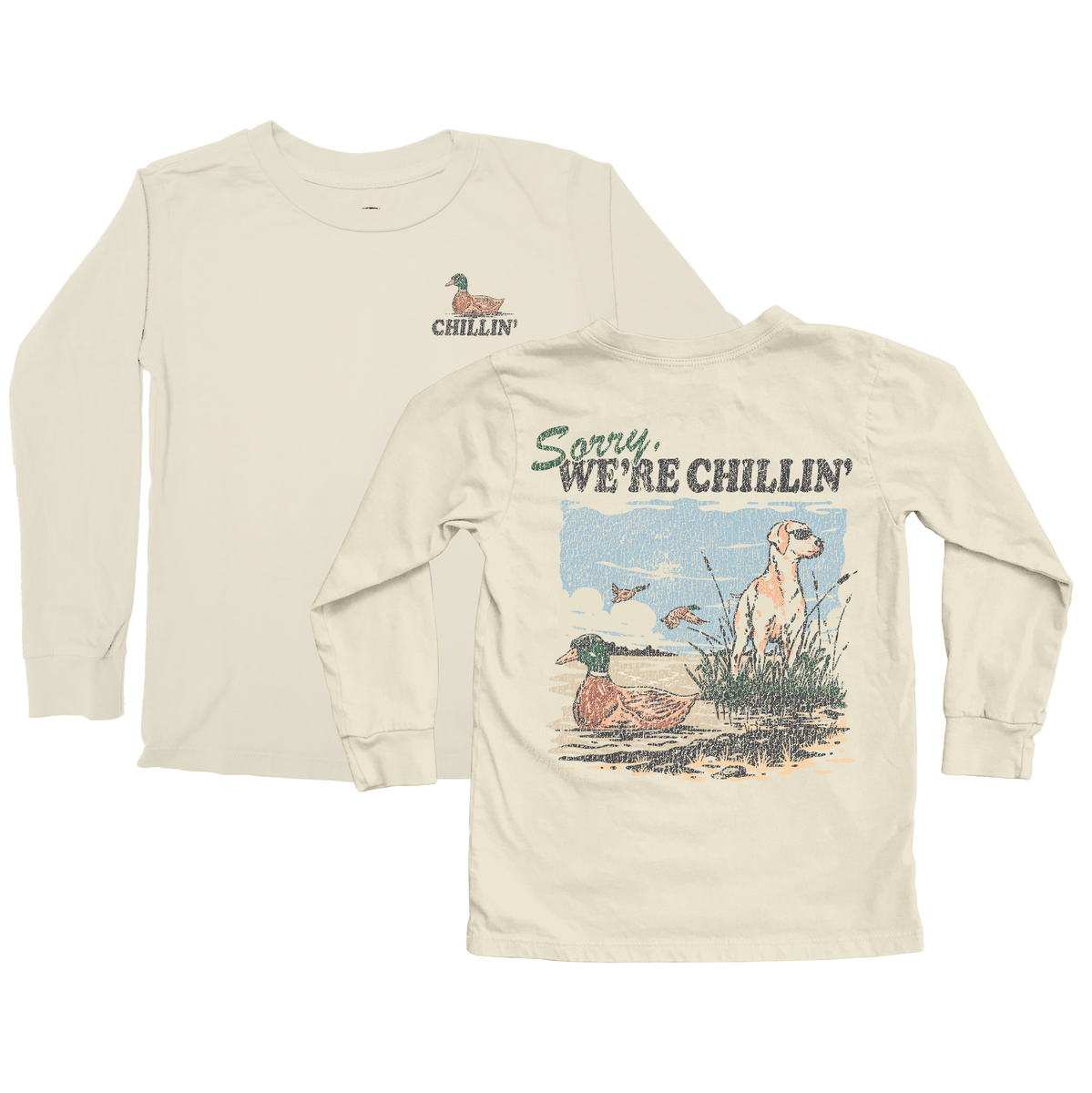 Tiny Whales "Chillin" L/S Shirt
