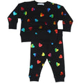 Little Mish Rainbow Foil Heart Set