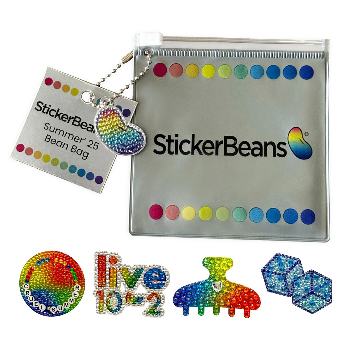 Sticker Beans Summer Bean Bag