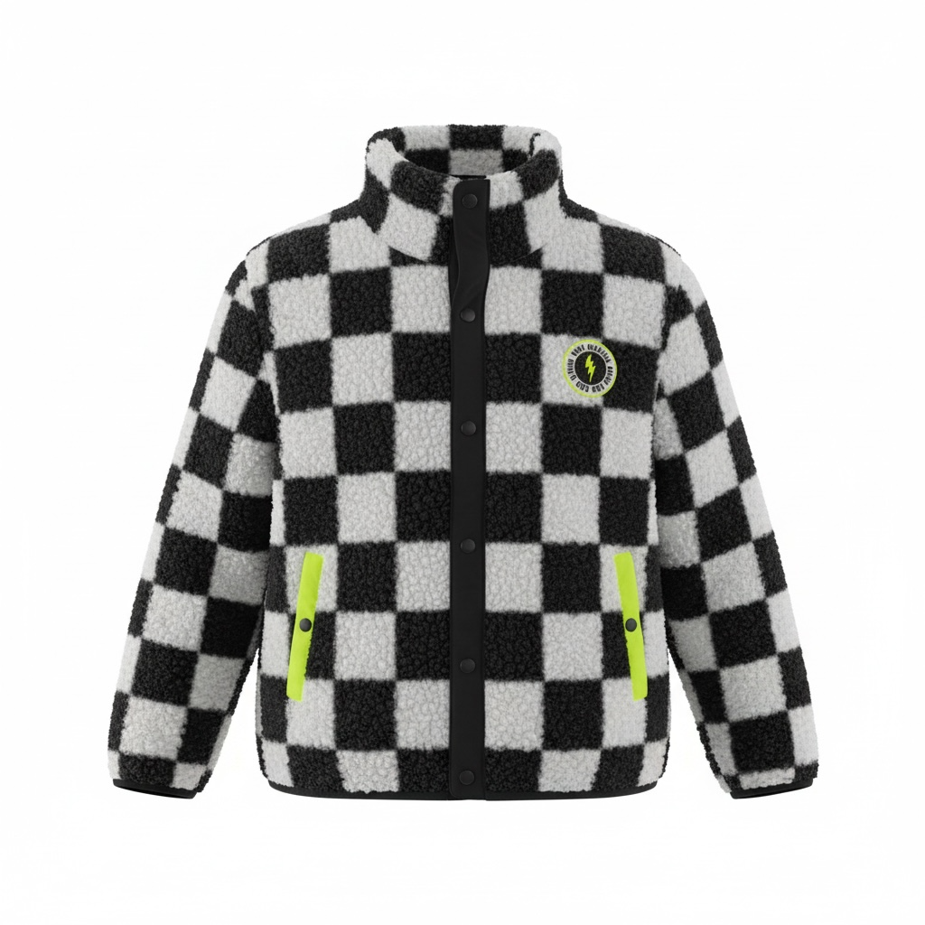 Tiny Whales Check It Fleece