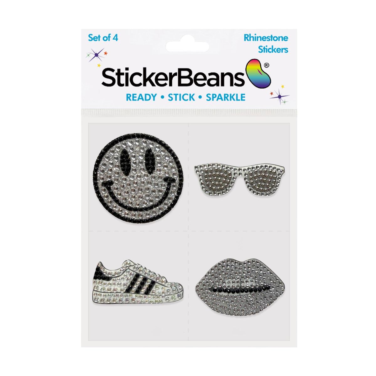 Sticker Beans White Spirit Multipack