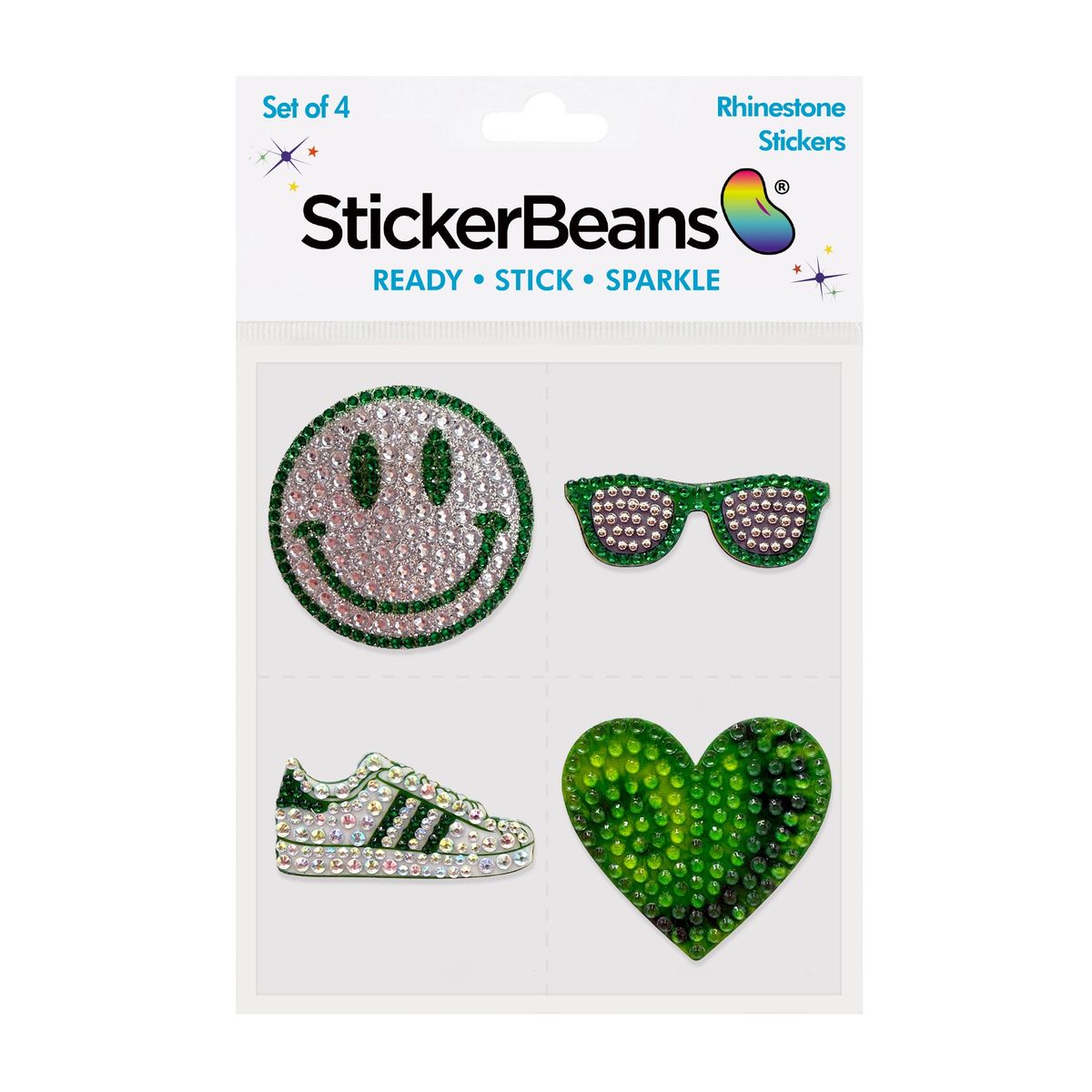 Sticker Beans Green Spirit Multipack