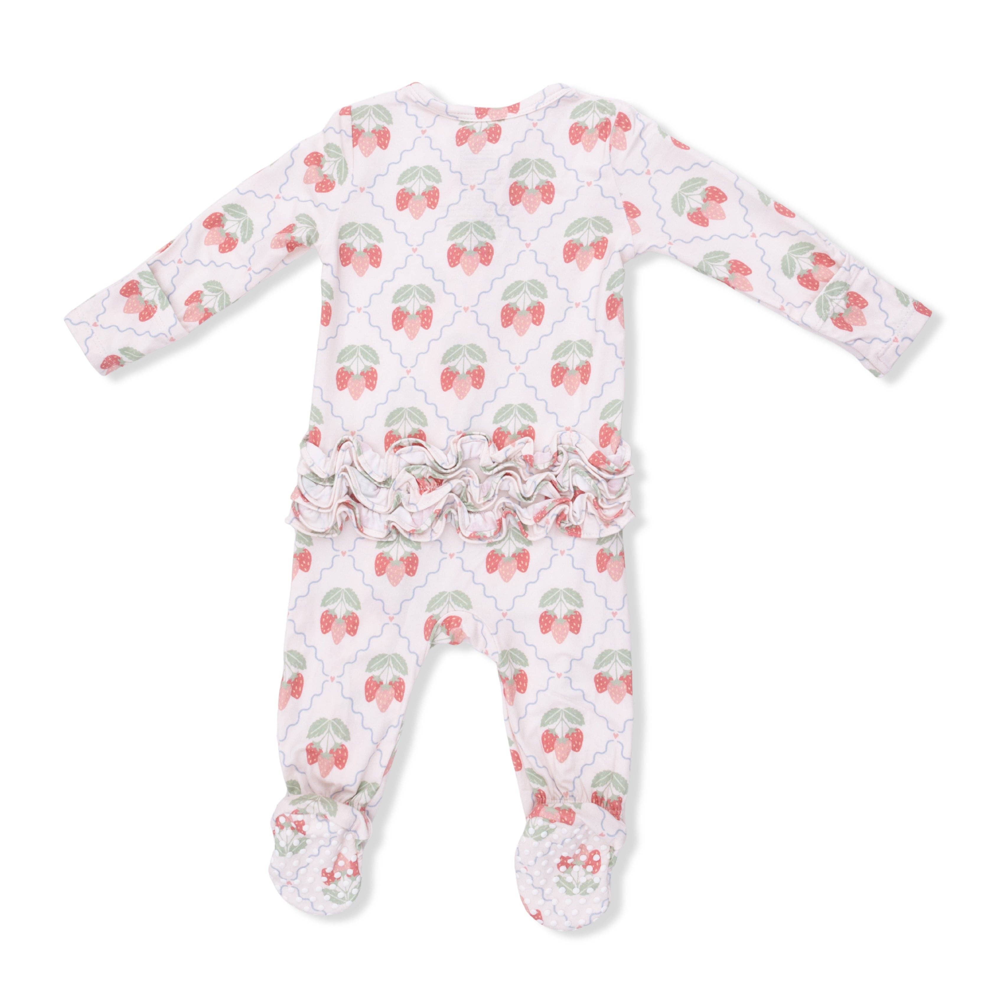Angel Dear Sweet Strawberries Footie