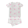 Roses and Lace Short Sleeve Pajama Set