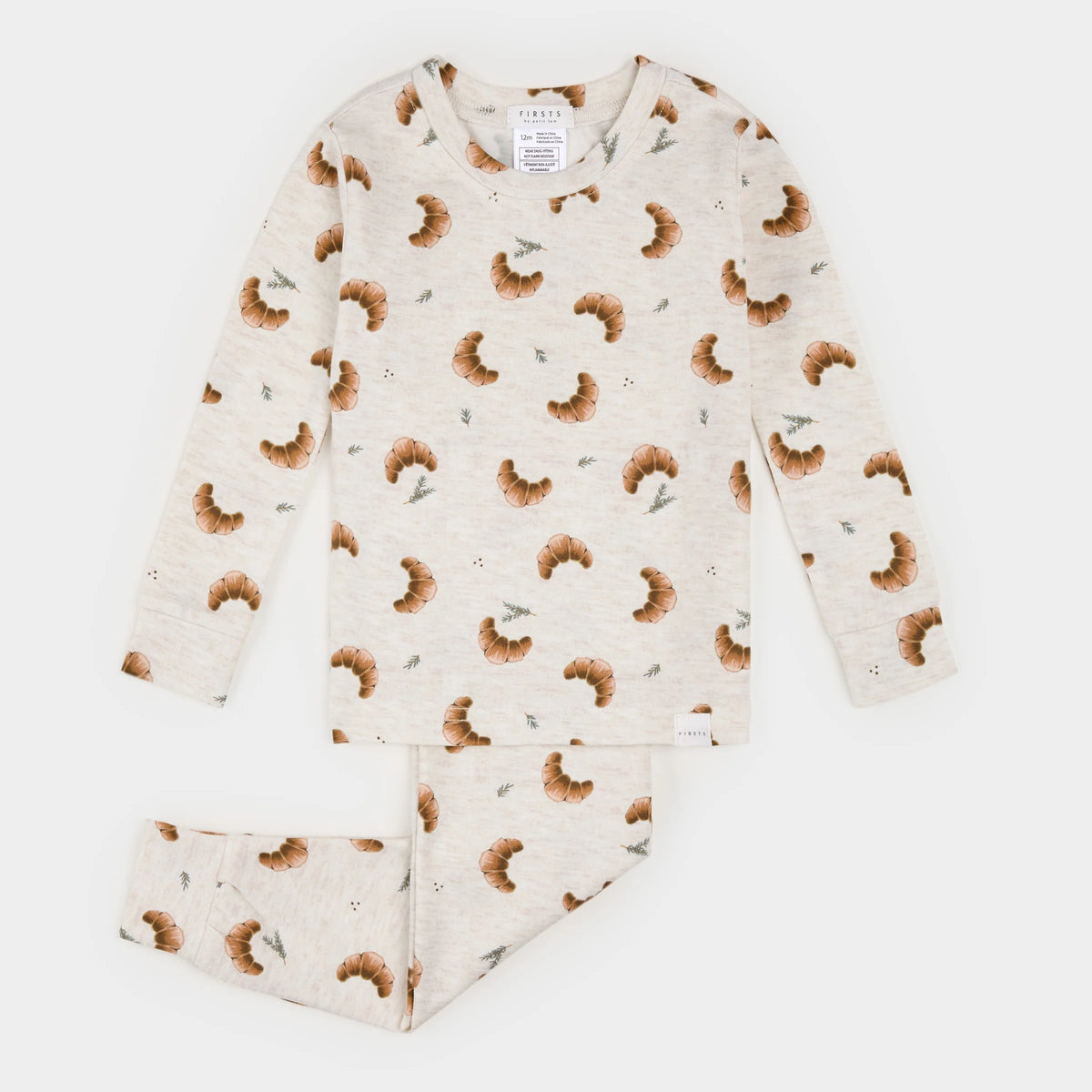 Petite Lem Croissant PJ Set 2 PC.