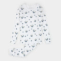 Petit Lem 2pc PJ Set - Long Sleeve top Knit Bottom Blueberry