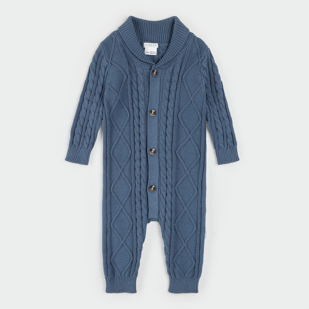 Petit Lem Cable Onesie