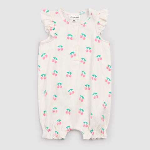 Miles The Label Cherry Playsuit