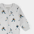 Petite Lem Baseball Footie