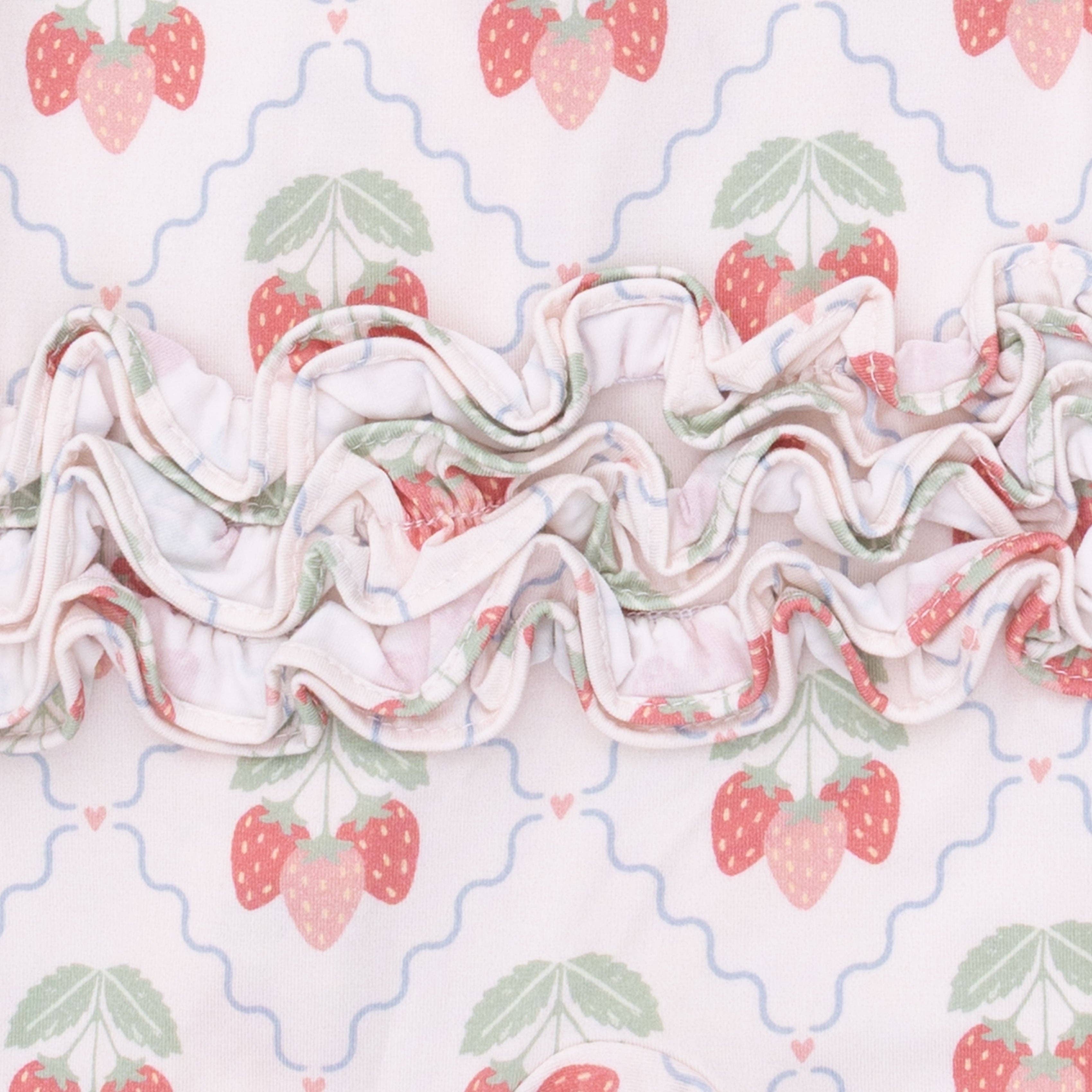 Angel Dear Sweet Strawberries Footie