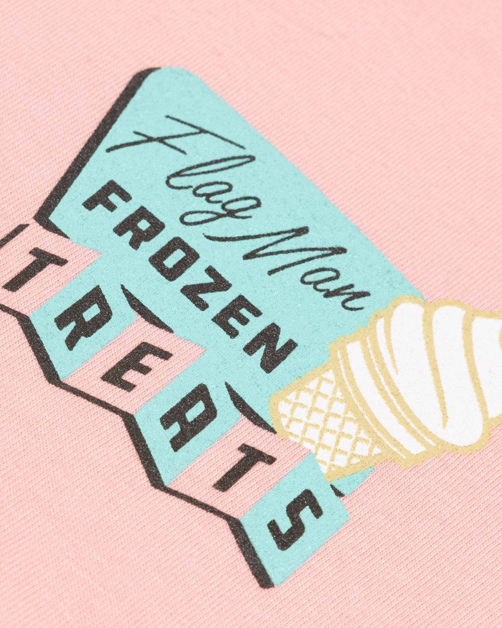 Baseballism Frozen Treats Ice Cream Sundae T-shirt