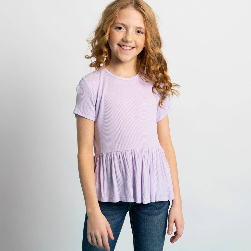 KidPik Ribbed Coco Top