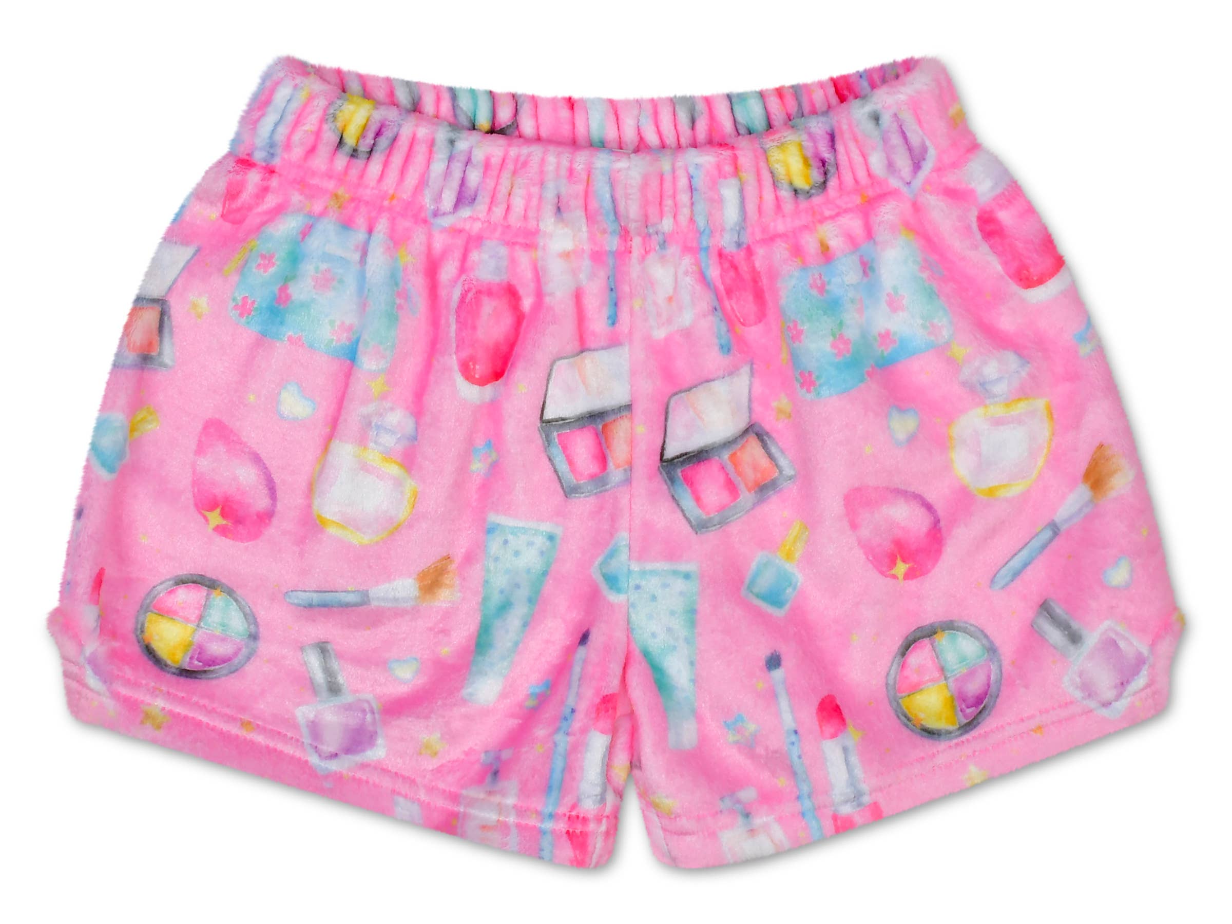 Beauty Fun Plush Shorts (Youth Small (6-8))