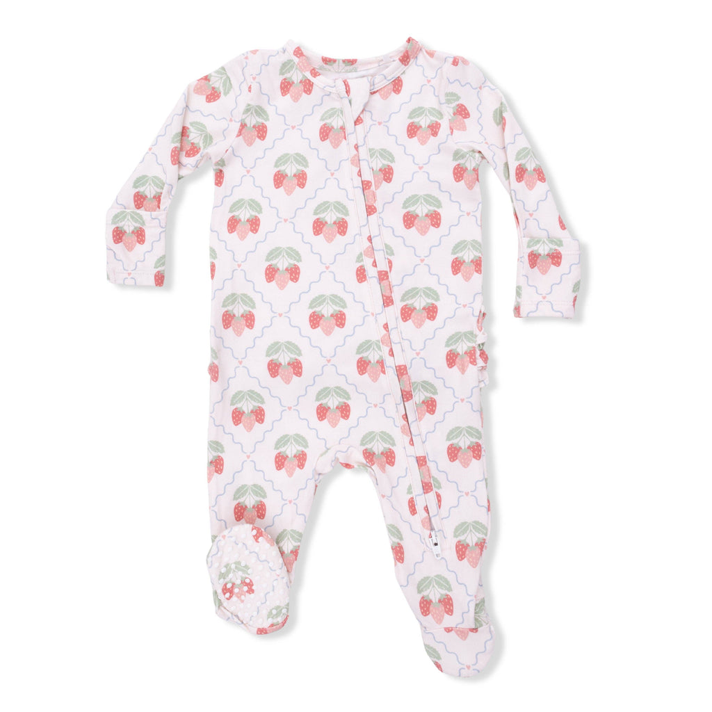 Angel Dear Sweet Strawberries Footie