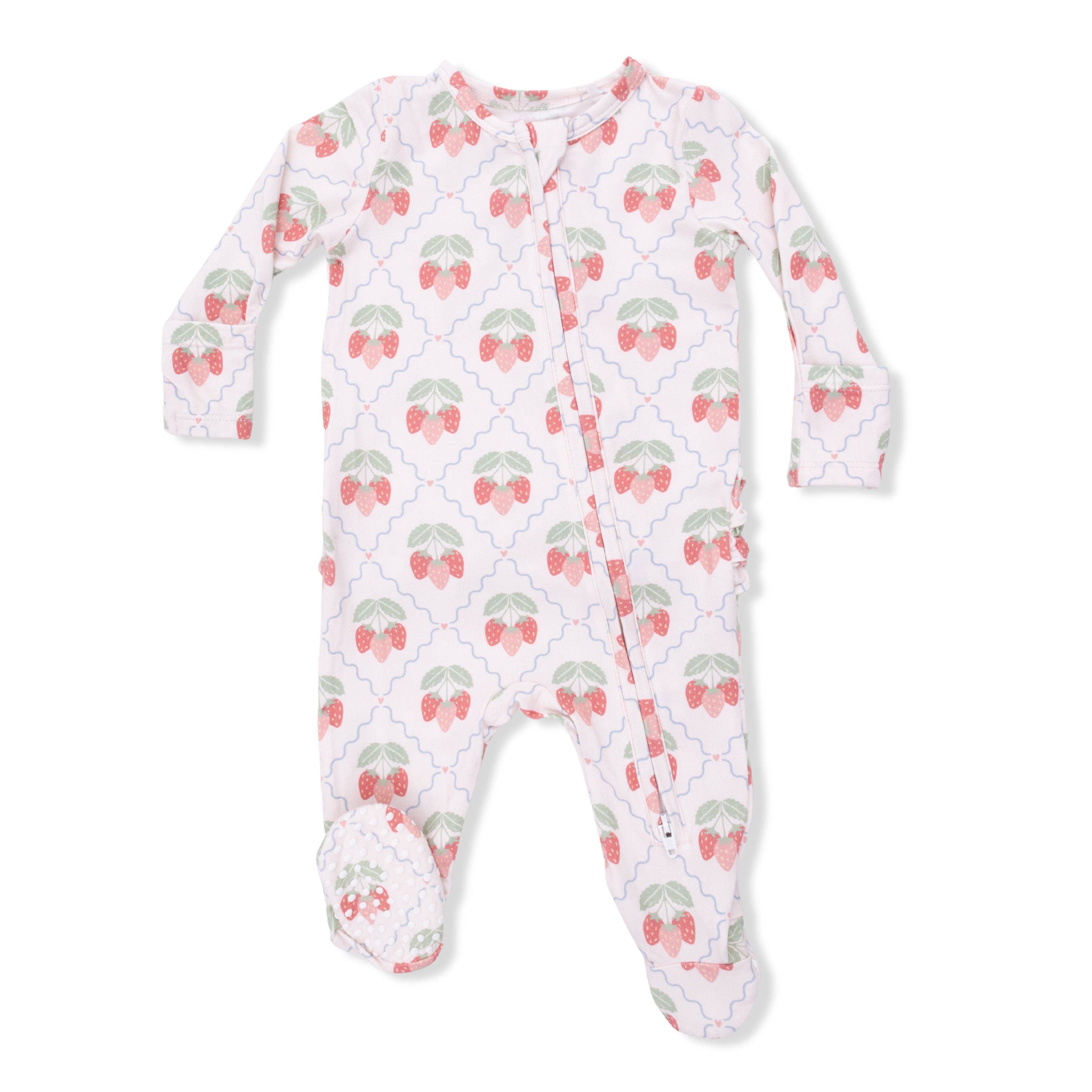 Angel Dear Sweet Strawberries Footie