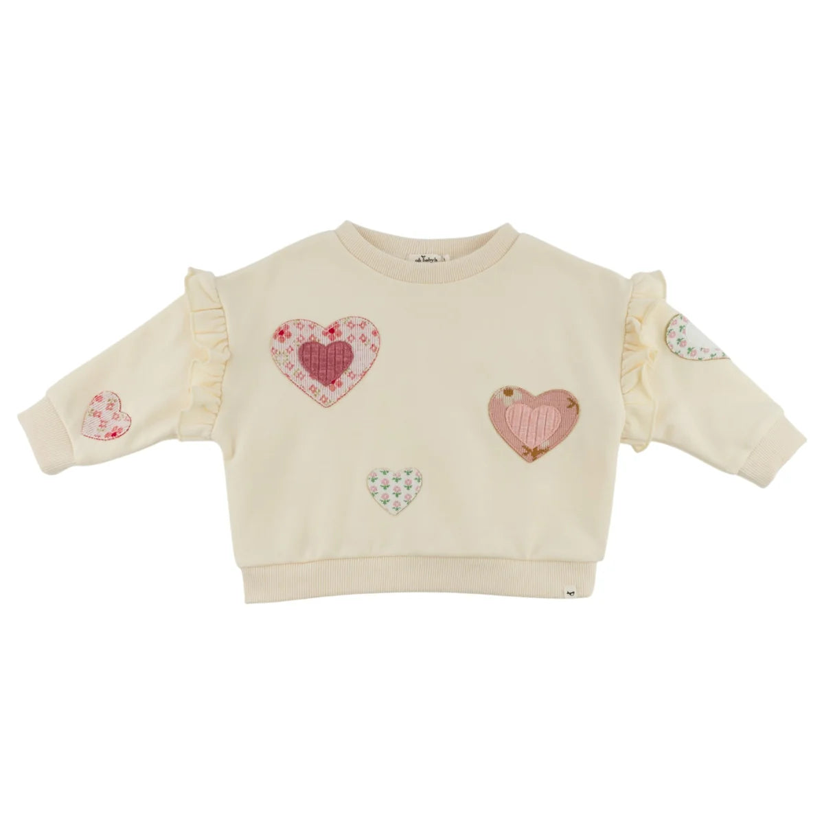Oh Baby Multi Heart Sweatshirt