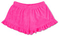 Iscream HOT PINK TERRY RUFFLE SHORTS (X-SMALL (4-6))