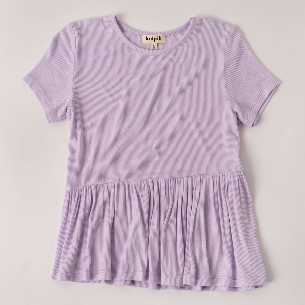 KidPik Ribbed Coco Top