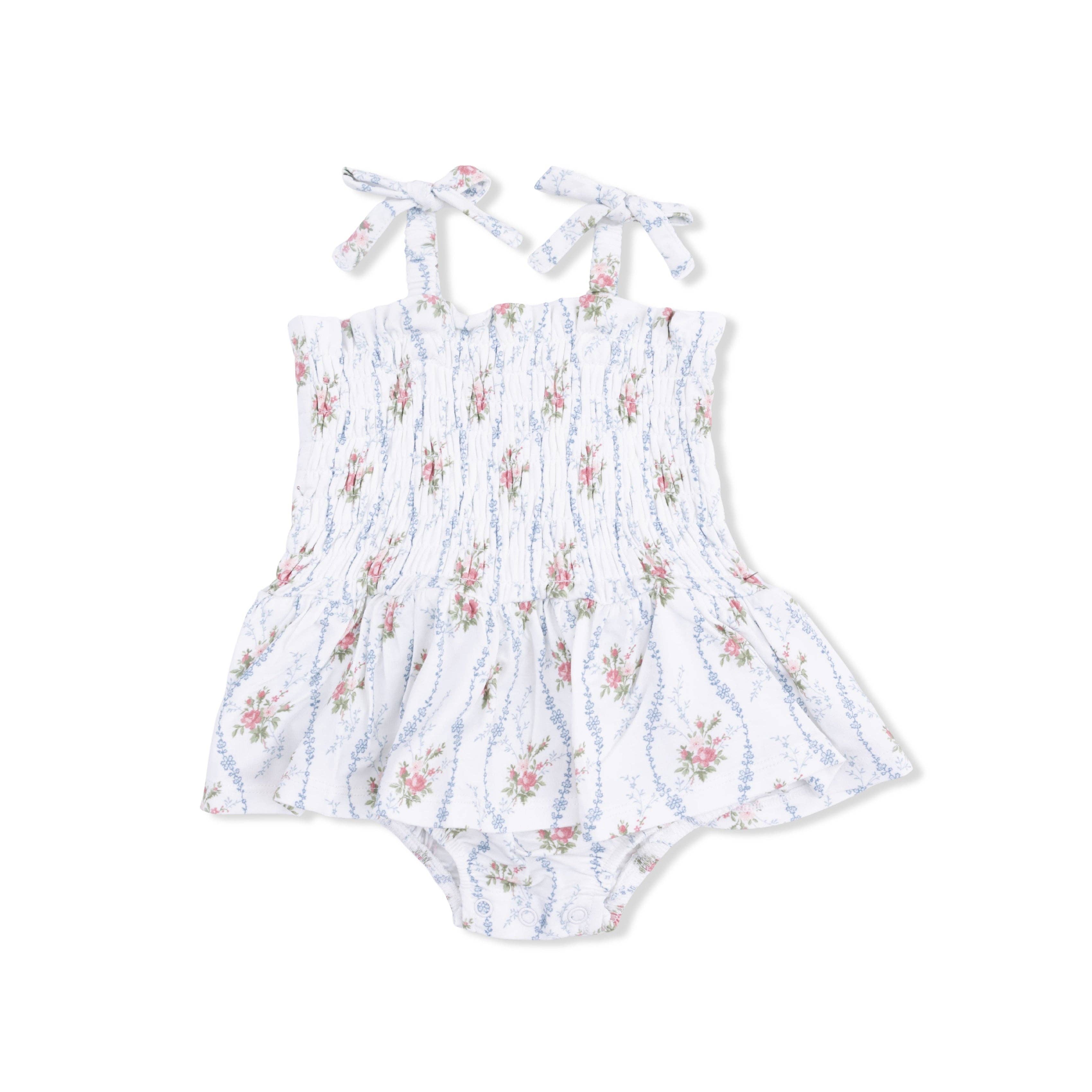 Angel Dear Heirloom Rose Stripe Bubble Skirt