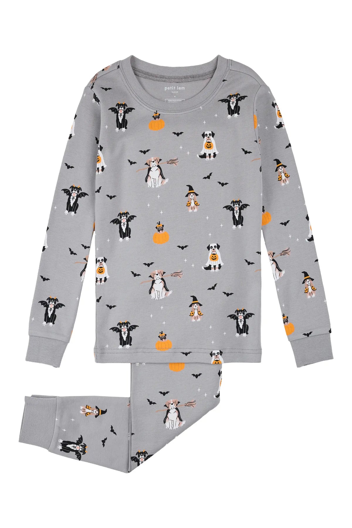 Petit Lem Halloween Dogs 2PC PJ
