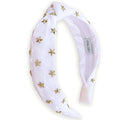 Frog Sac White Star Headband