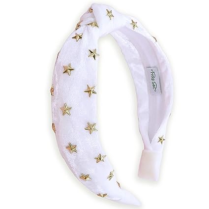 Frog Sac White Star Headband