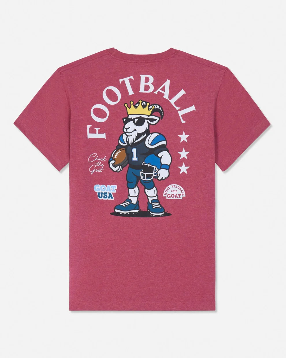 Toddler Most Valuable GOAT Football T-Shirt