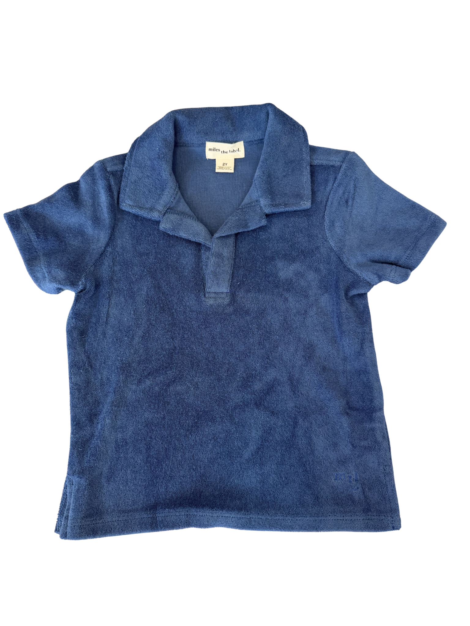 Miles The Label Polo Terry Top