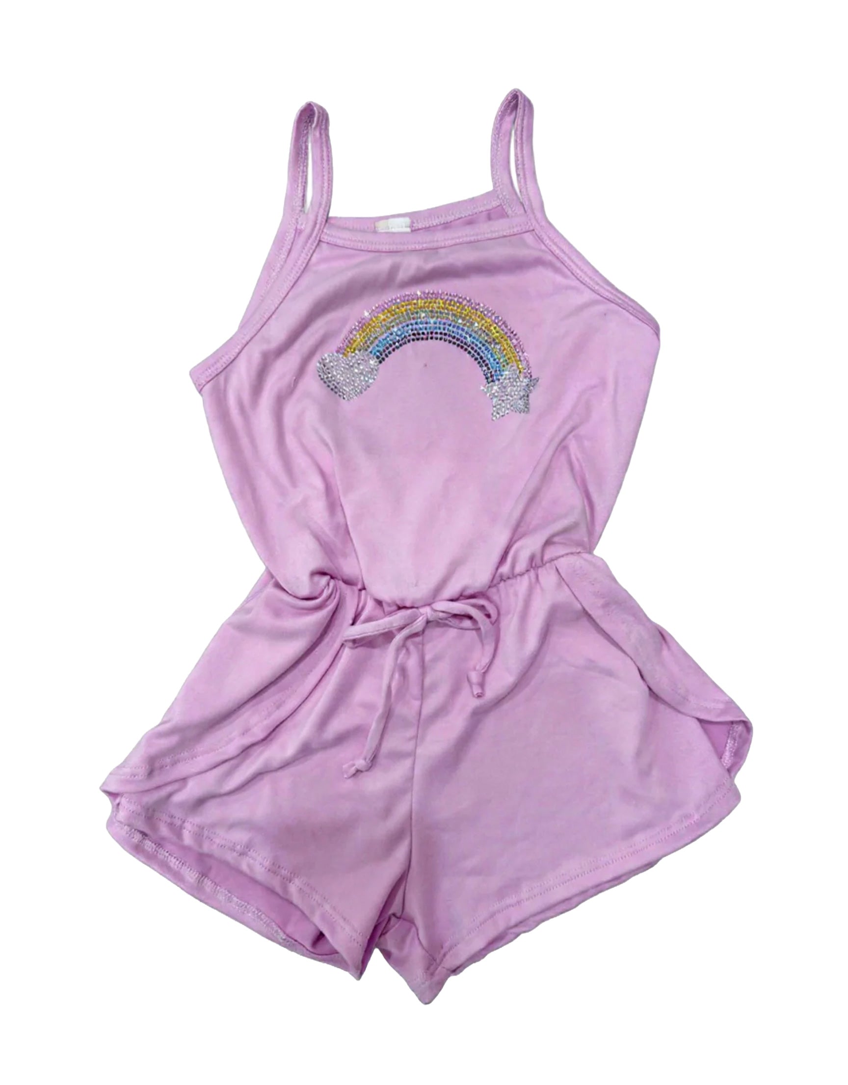 Sofi Lilac Rainbow Romper