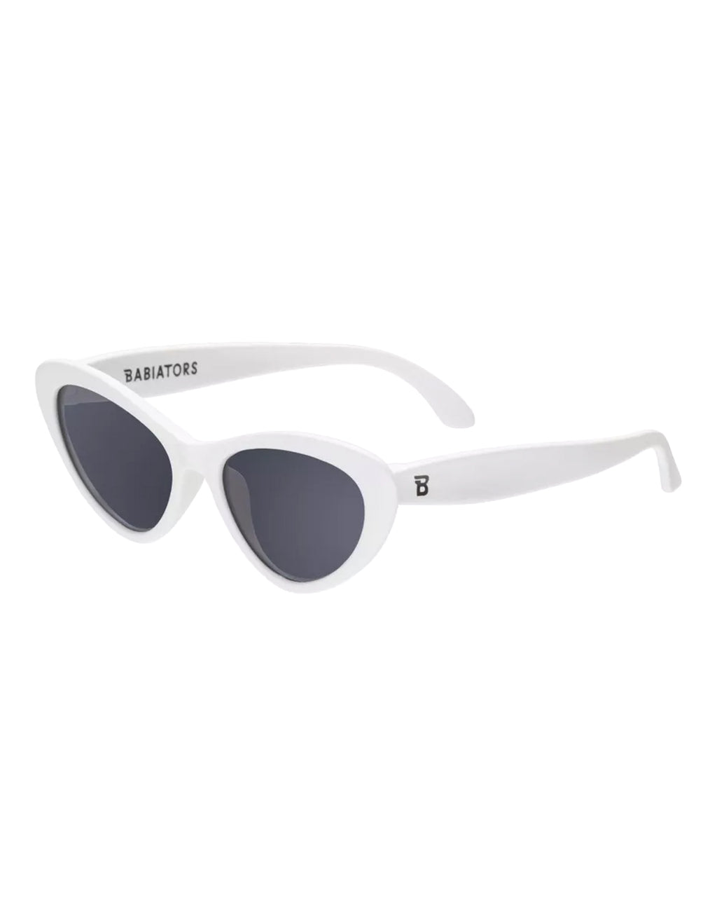Wicked White Cat-Eye I Smoke Lenses