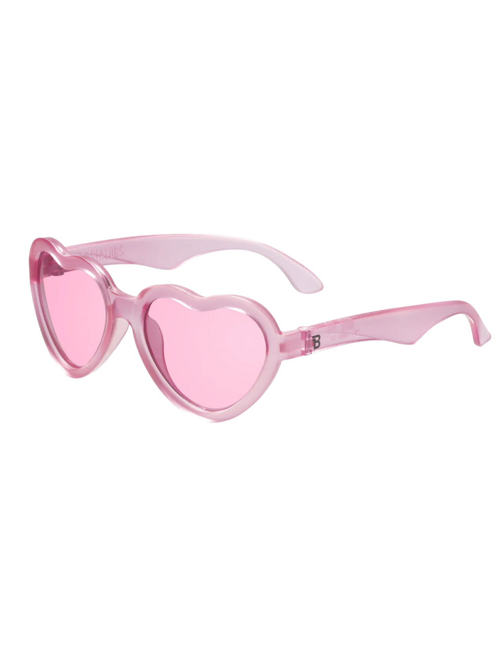 Fuchsia Haze Heart I Pink Transparent Lenses