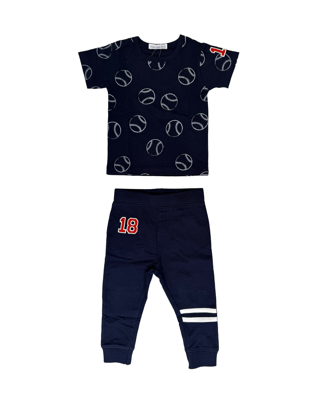 Baby Steps Baseball Tee Set