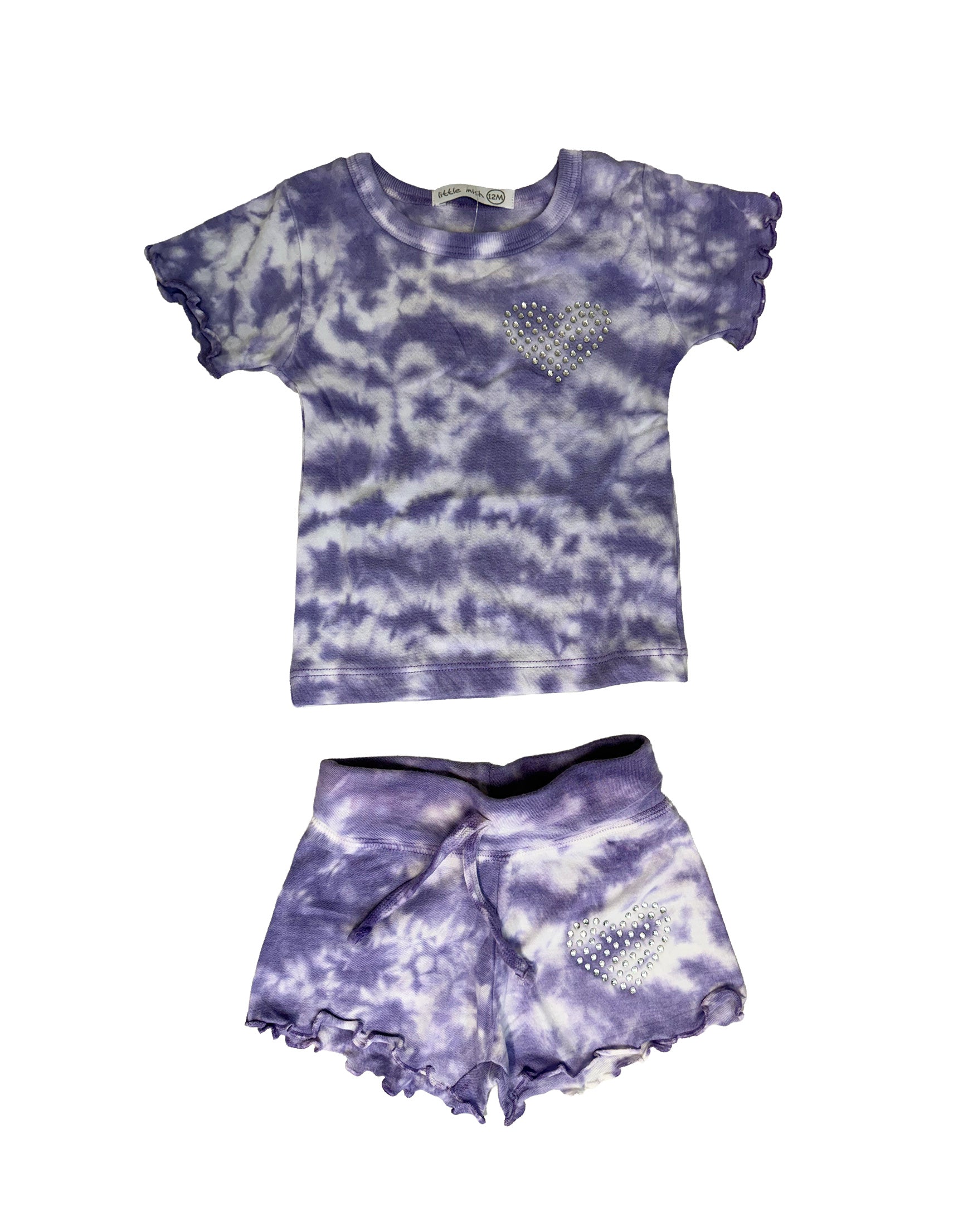 Baby Steps Tie Dye Short Set
