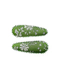 Josie Joans Green Floral Clip Pack