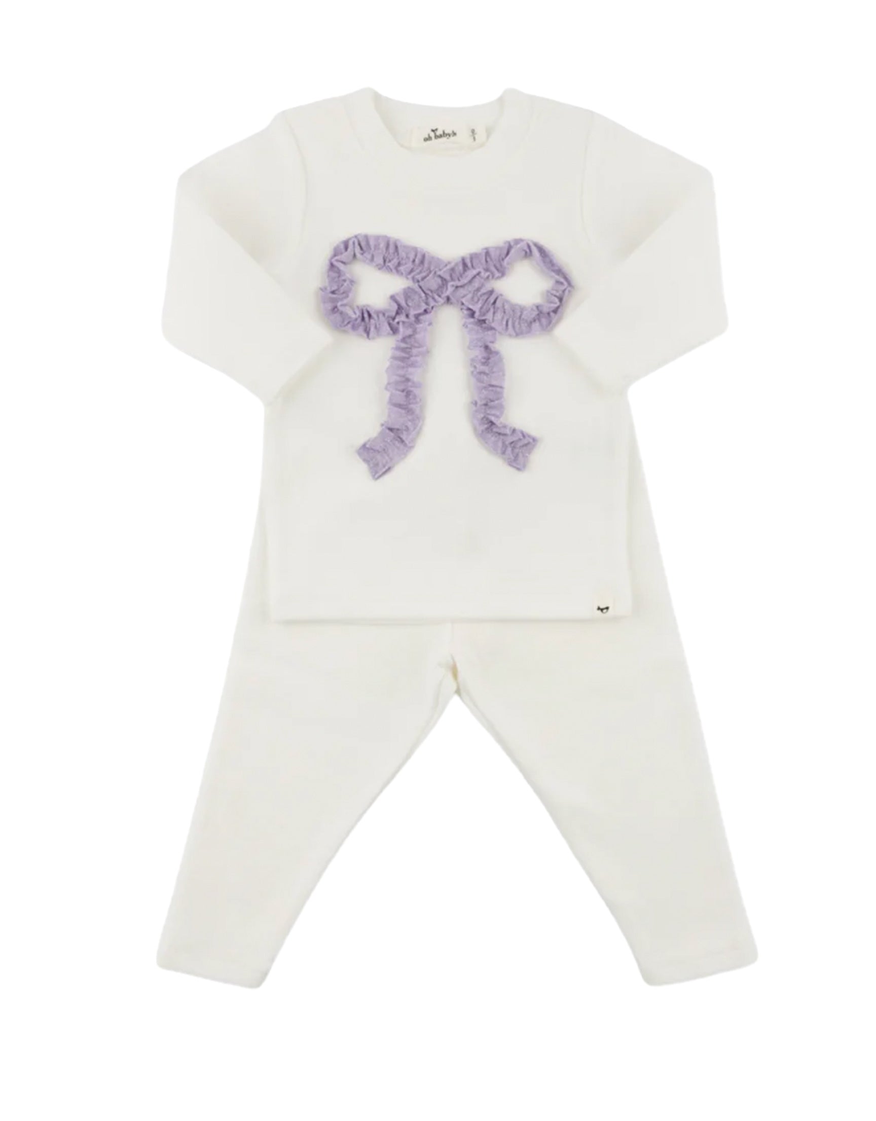 Oh Baby L/S Ruffle Bow