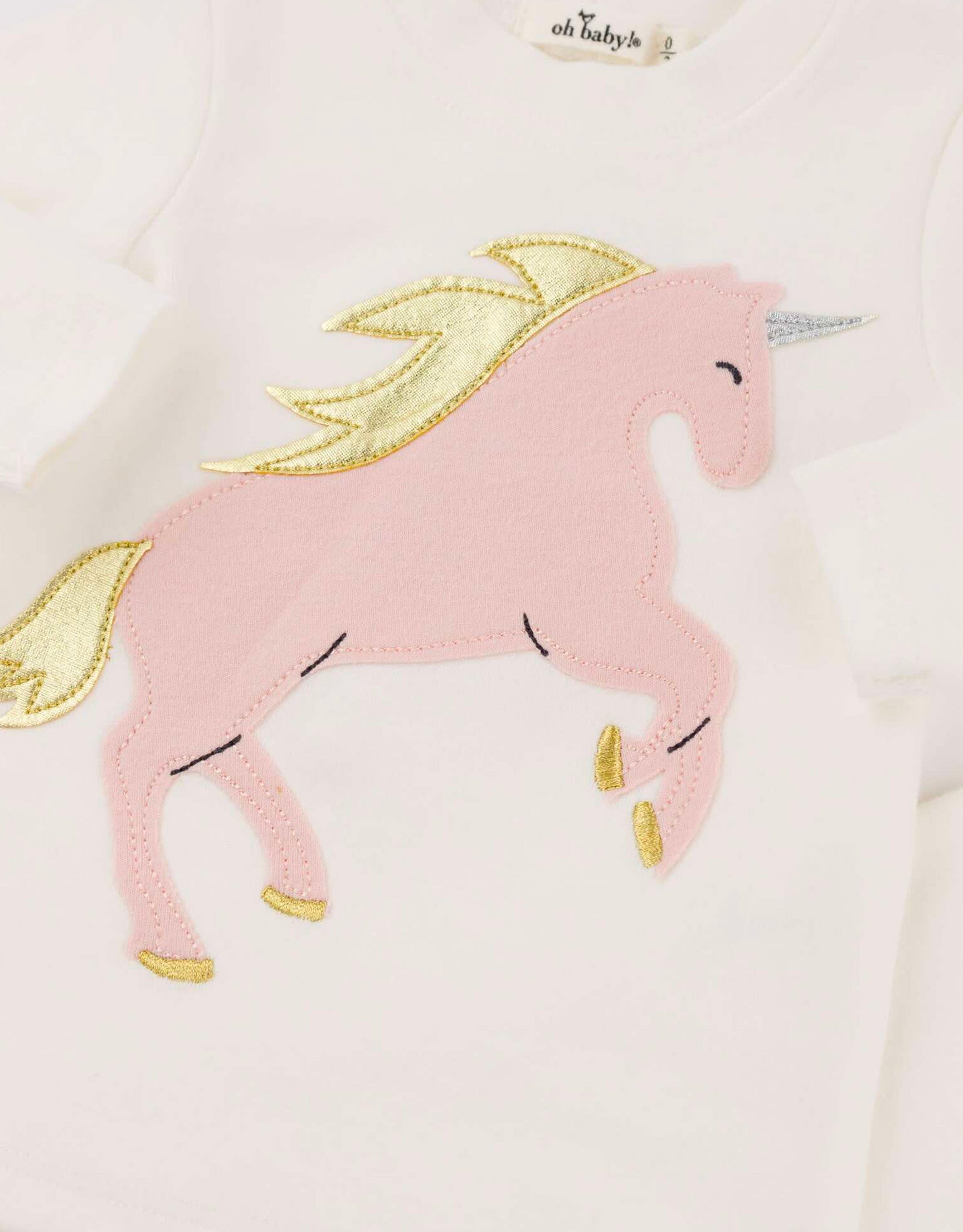 Oh Baby L/S Set Unicorn