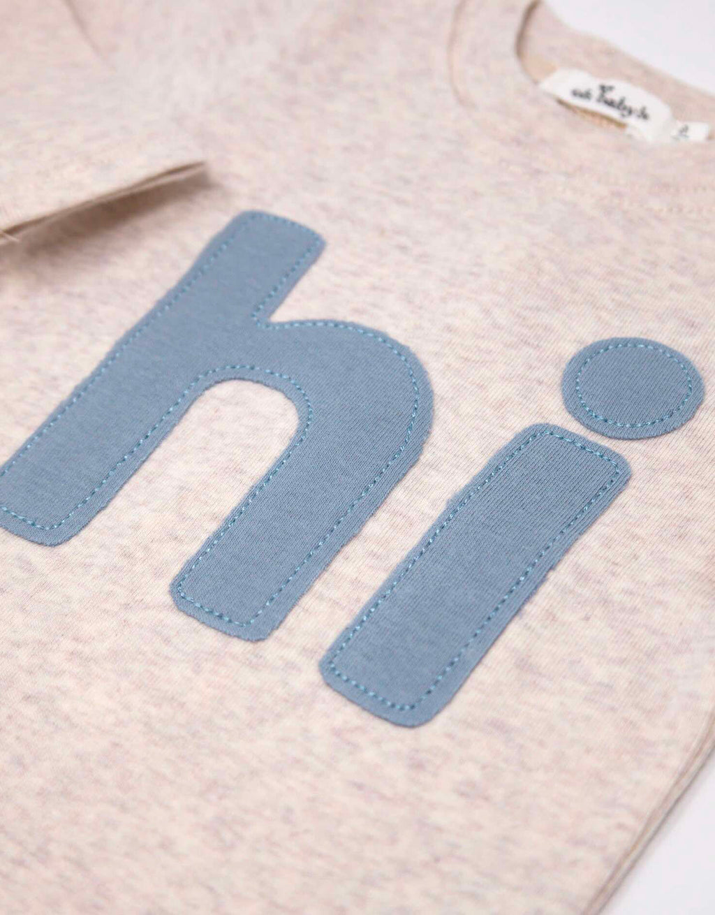 Oh Baby L/S Blue Hi Set