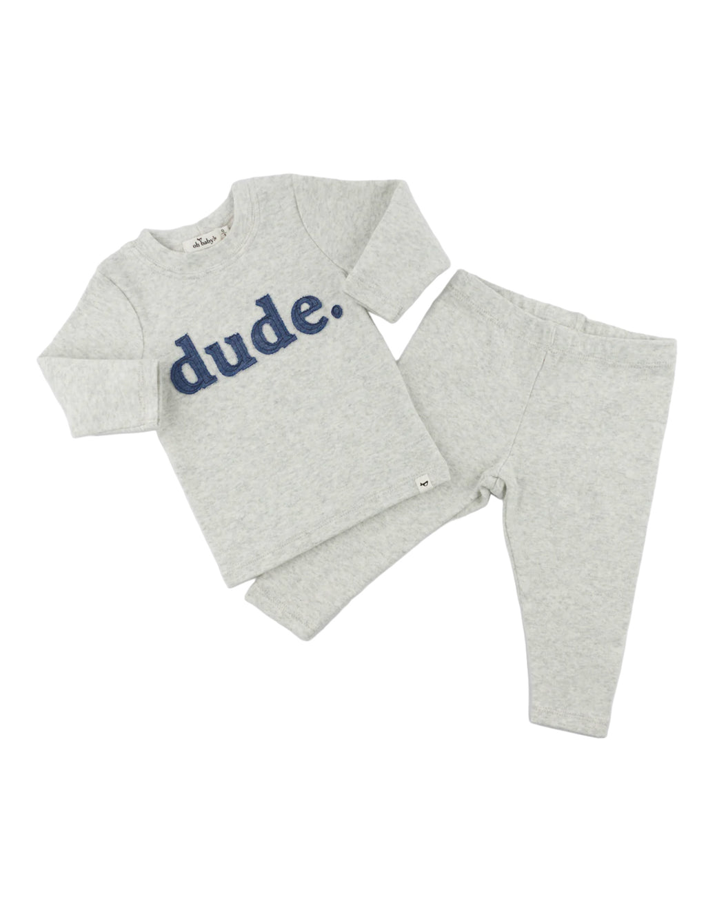 Oh Baby Long Sleeve Dude Set