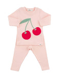 Oh Baby! L/S Set Cherry