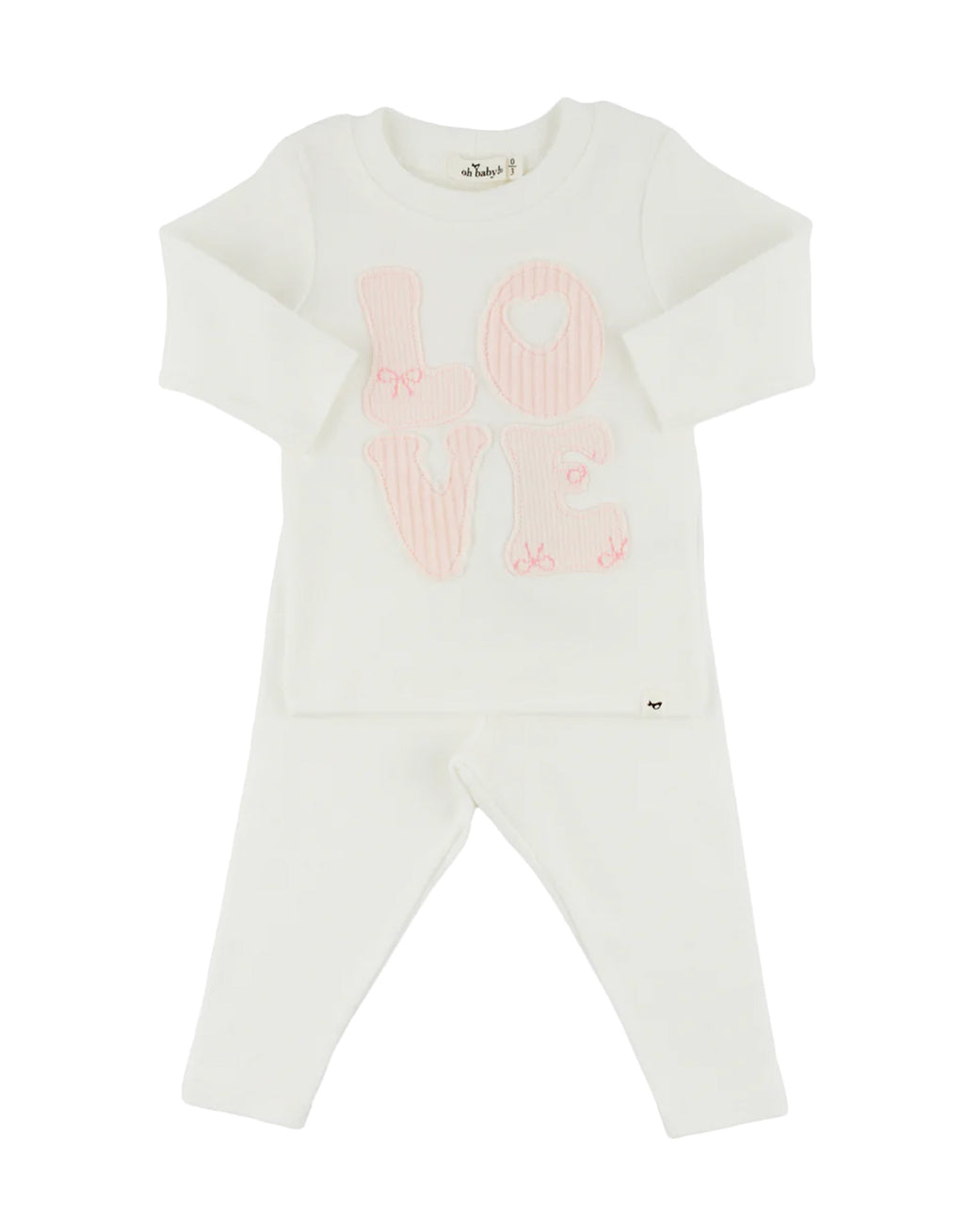 Oh Baby Long Sleeve LOVE set