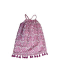 Mini Chantal Girl's Sundress Pink Paisley