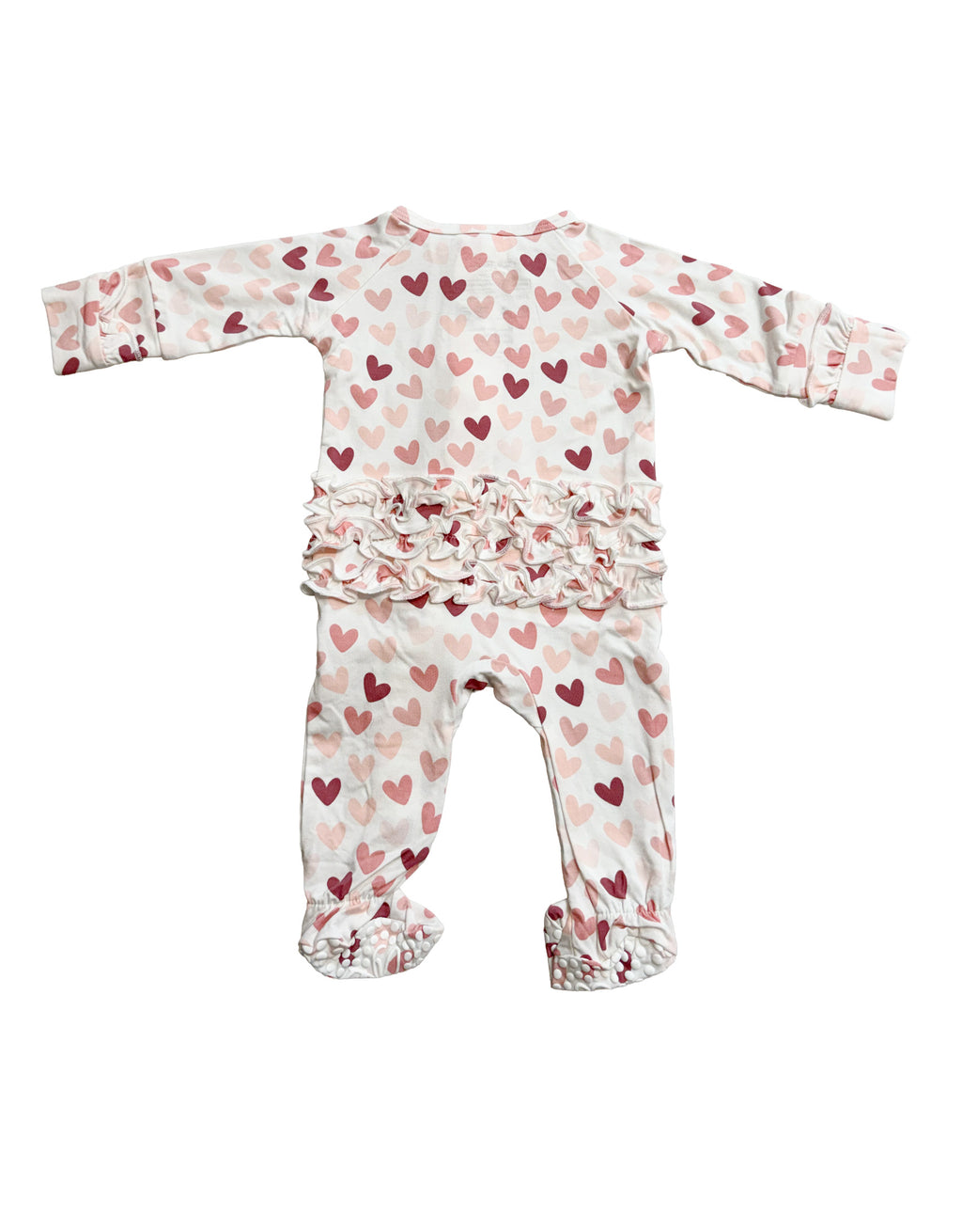 Sweet Bamboo Ruffle Footie Emma