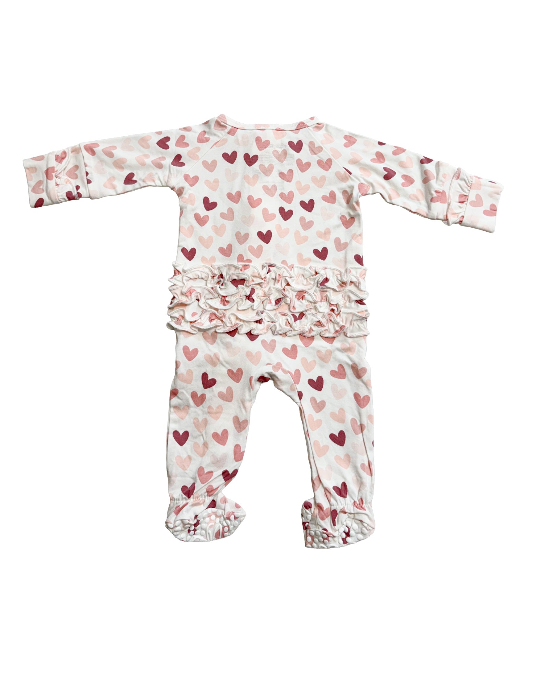 Sweet Bamboo Ruffle Footie Emma