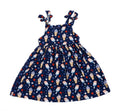 Franklin Bow Dress (Red, White & Blue)