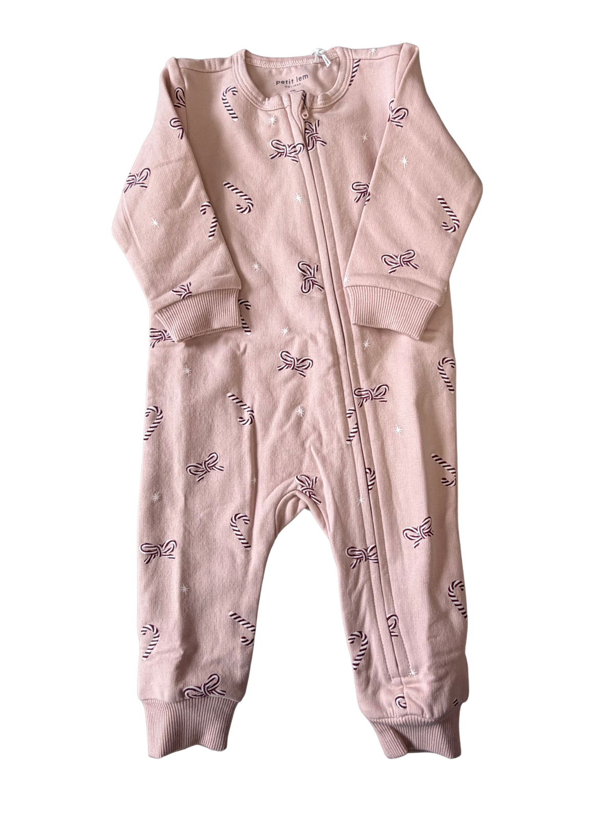 Petit Lem Holiday Candy Footie